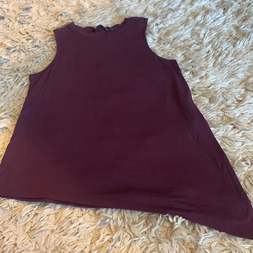 Athleta side tor tank Med